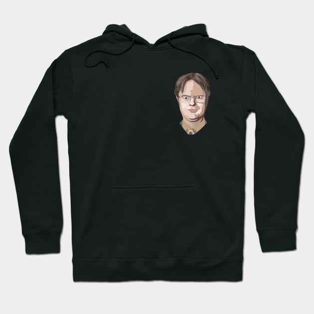 Dwight Schrute - Rainn Wilson (The Office US) Hoodie by meganyiu